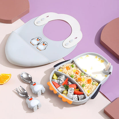 Children's plates with suction cups