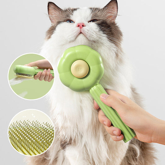 Animal hair cleaning brush