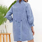 Women’s Button-down Denim Shirt Dress