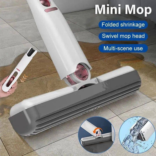 🎁Last Day Sale-49% OFF🎉Foldable Hand-Washable Mini Mop