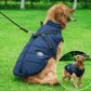 🎅Xmas promotion 48% OFF🎄🐕Waterproof winter dog  jacket with built-in harness